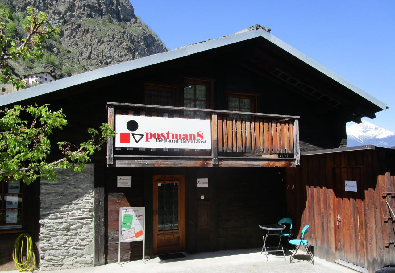 Postman8 - Bed And Breakfast Stalden ภายนอก รูปภาพ